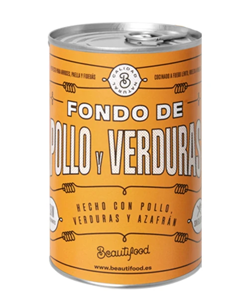 Fondo de Pollo y Verduras Beautifood