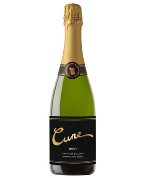 Cune Brut Sparkling Wine, Spain.