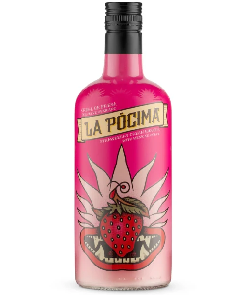 Crema de fresa con agave La Pócima